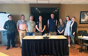 Last spring, six College of the Ozarks hospitality seniors moderated panel discussions with local businesses including Big Cedar and Silver Dollar City where they explored topics such as managing employees and interviewing for jobs. 